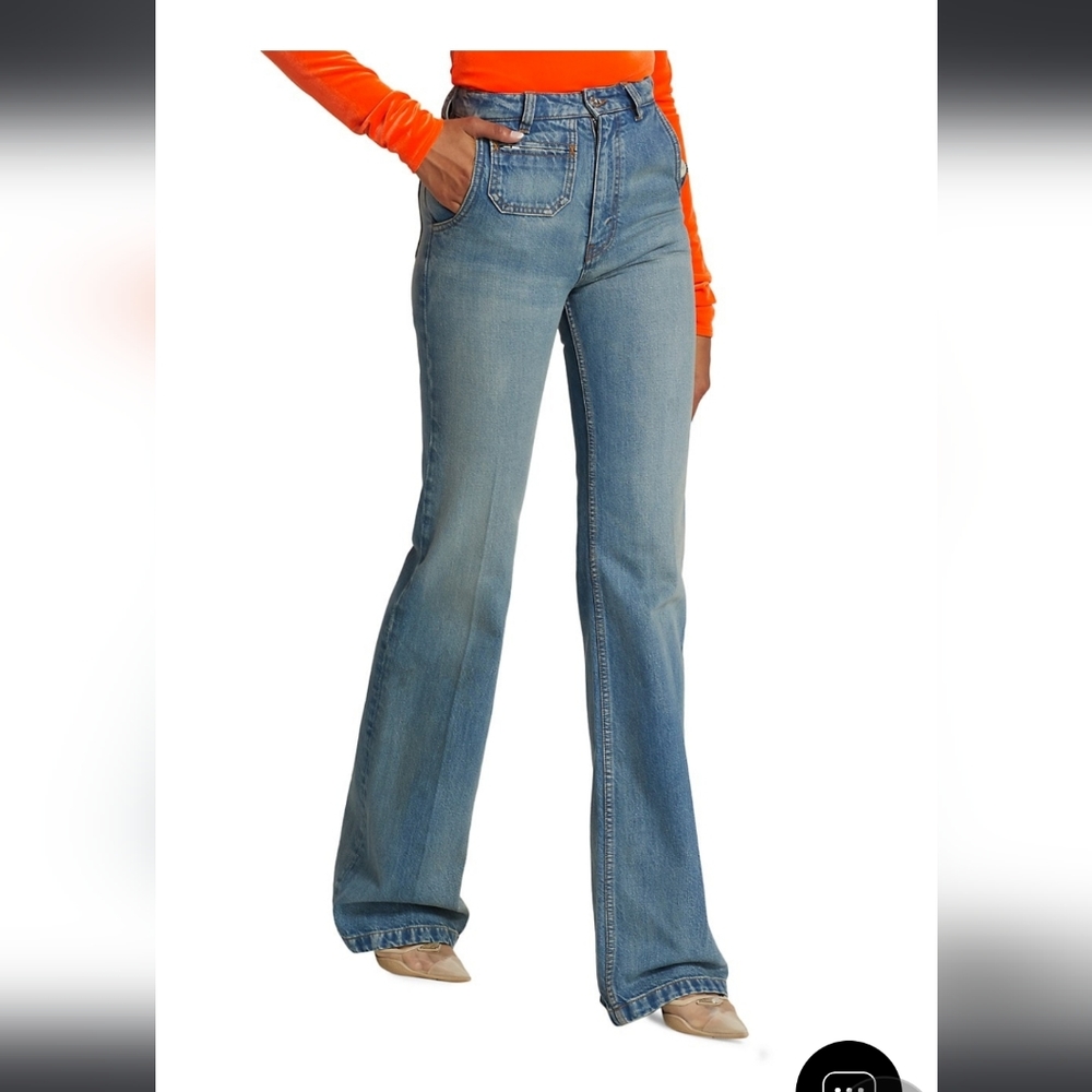 Victoria Beckham Faye Denim Jeans - Picture 5 of 10